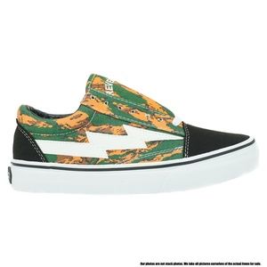 REVENGE X STORM "Orange Bolt Camo" Sneakers